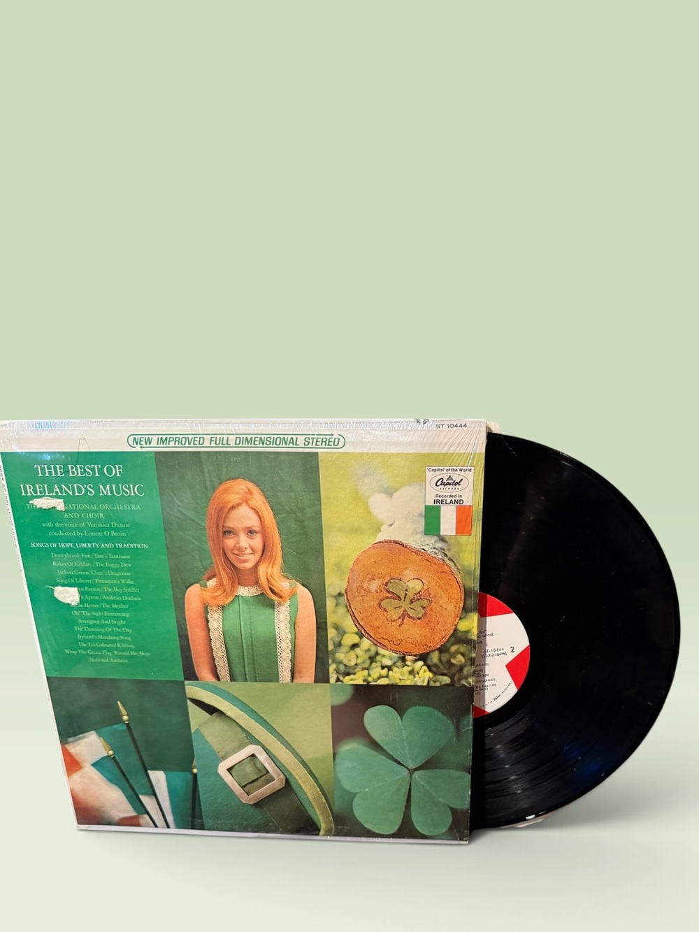 Capitol The Best of Ireland's Music LP The Irish Natl Orchestra Stereo ST10444